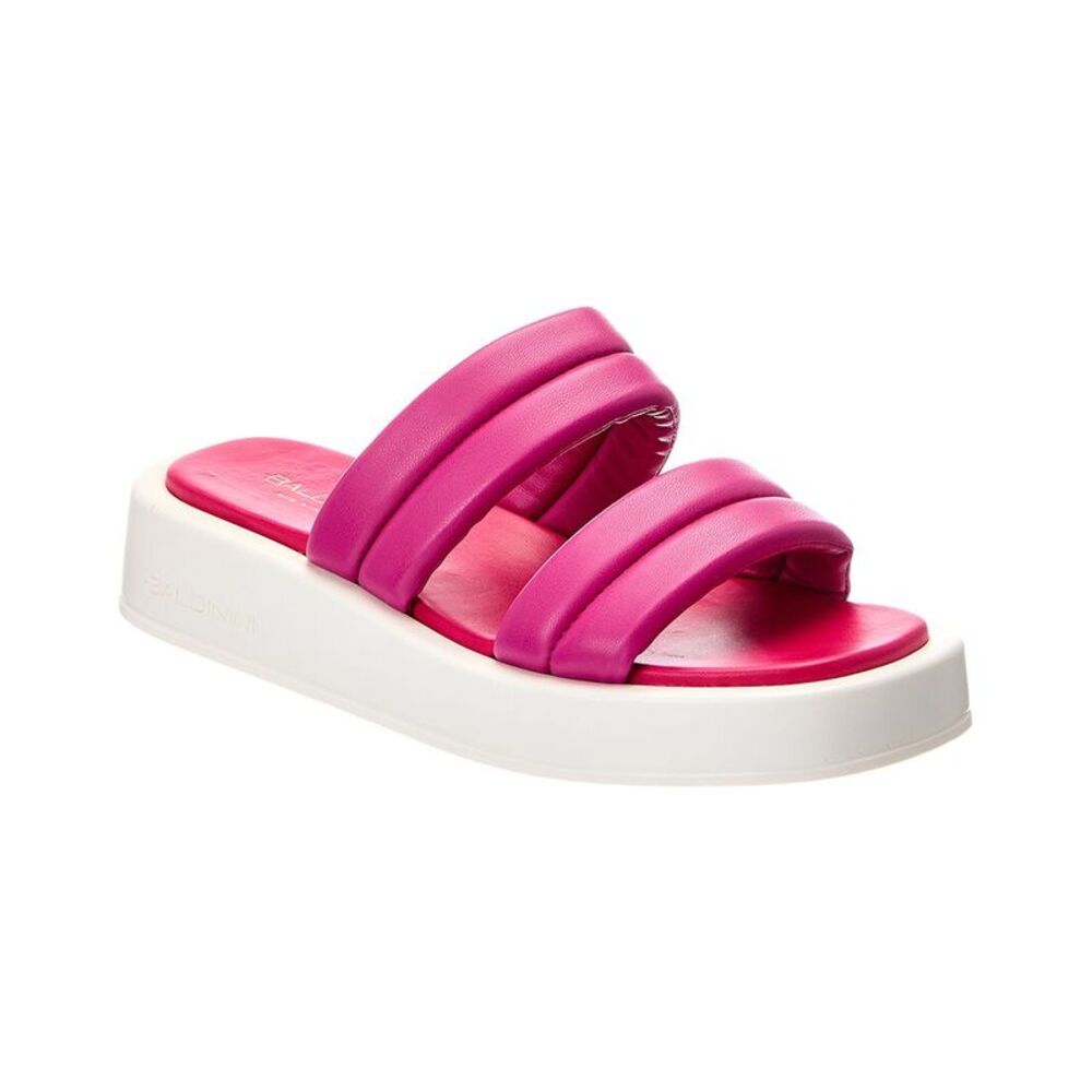 Baldinini Leather Sandal, Pink